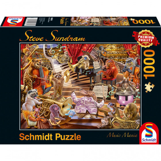 legpuzzel Music Mania 1000 stukjes
