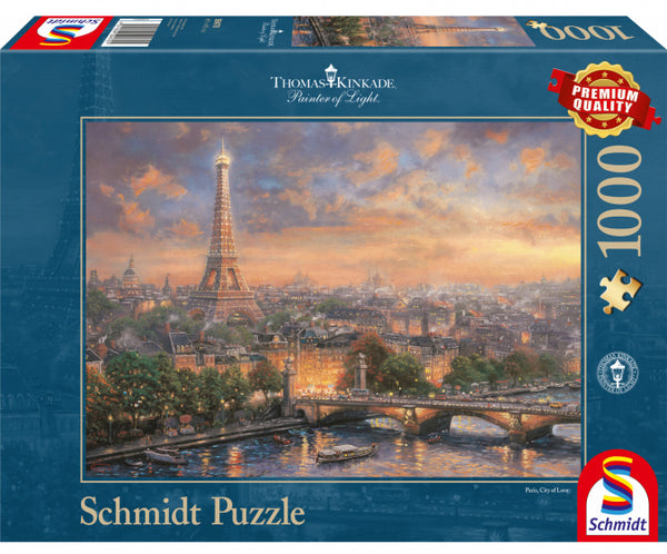 legpuzzel Parijs 49,3 x 69,3 cm karton 1000 stukjes