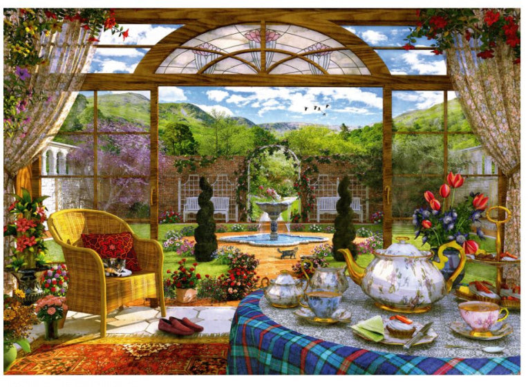 legpuzzel Uitzicht Serre karton 1000 stukjes