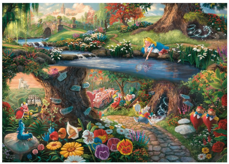 legpuzzel Disney - Alice in Wonderland 1000 stukjes