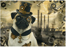 puzzel Stem Punk Hond karton 37 cm 1000 stukjes