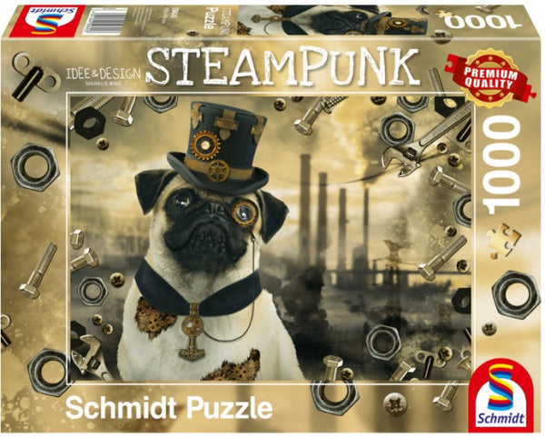 puzzel Stem Punk Hond karton 37 cm 1000 stukjes