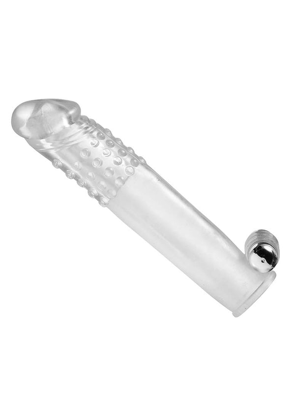 Duidelijke Sensaties - Vibrerende Penis Sleeve met Bullet
