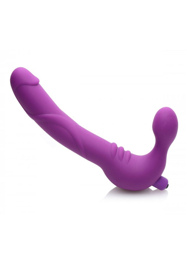 Royal Rider - Vibrerende Silicone Strapless Strap-On