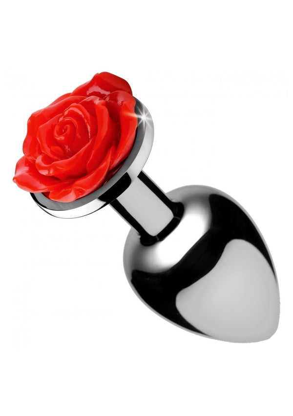 Red Rose - Buttplug - Klein