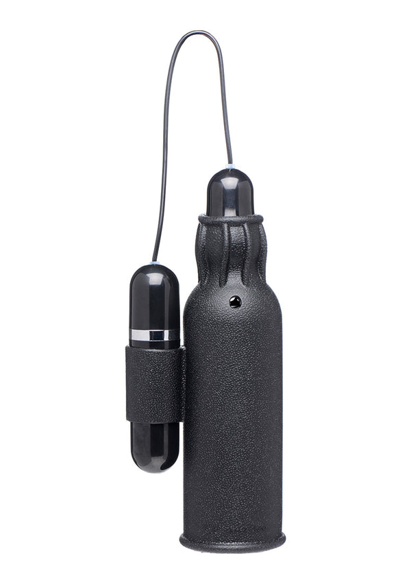 Lightning Stroke - Siliconen Stroker met Vibrerende Kogel