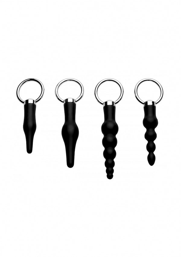 4-Delige Silicone Anaal Rimmer Set