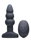 Slim I - Geribbelde Rimming Plug met Afstandsbediening