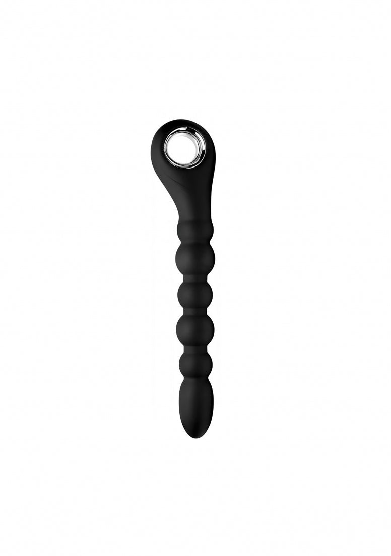 Dark Scepter - Vibrerende Siliconen Anaal Kralen