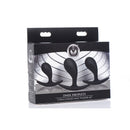 Dark Droplets - 3-delige Gebogen Anale Trainer Set - Zwart