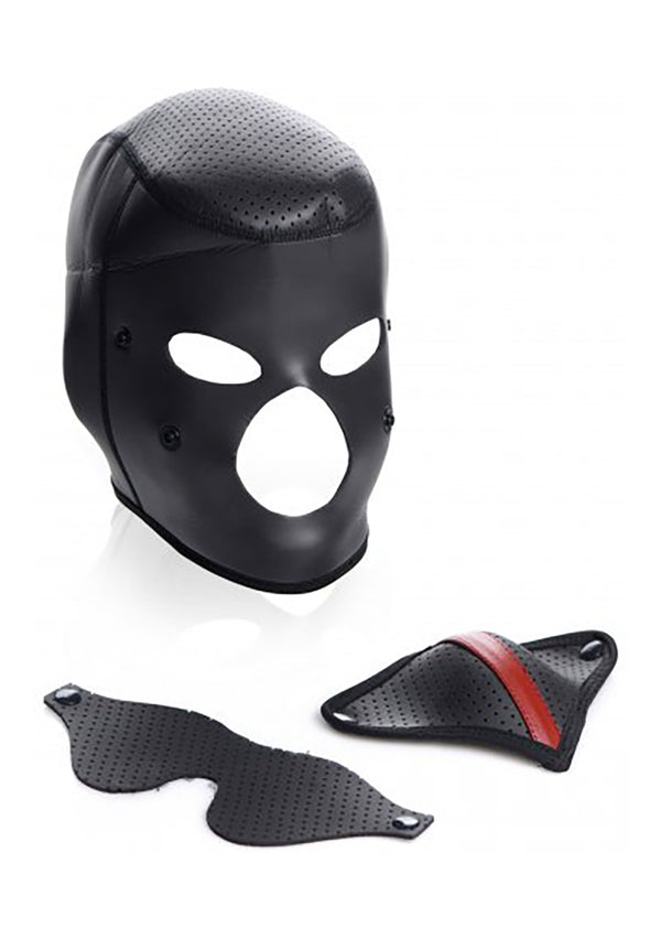 Scorpion Hood Met Afneembare Blinddoek En Mondmasker