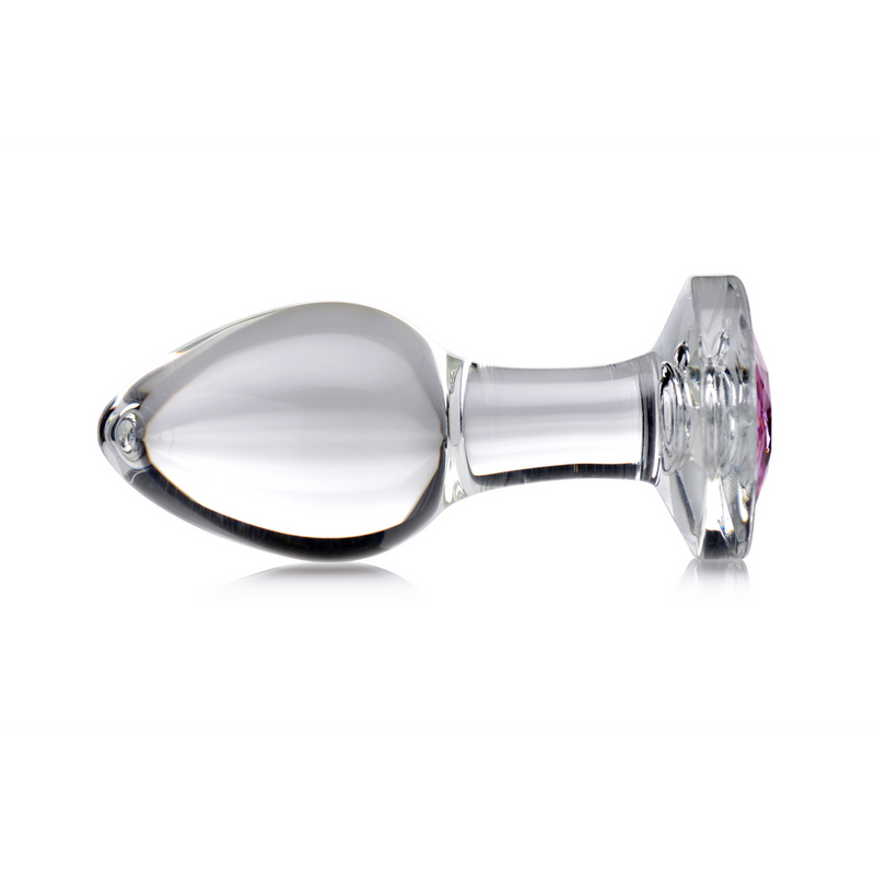 Gem Glass Anal Plug - Medium