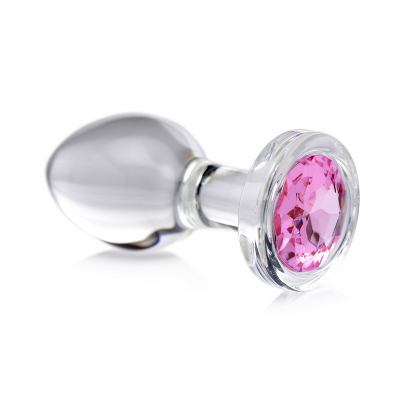 Gem Glass Anal Plug - Medium