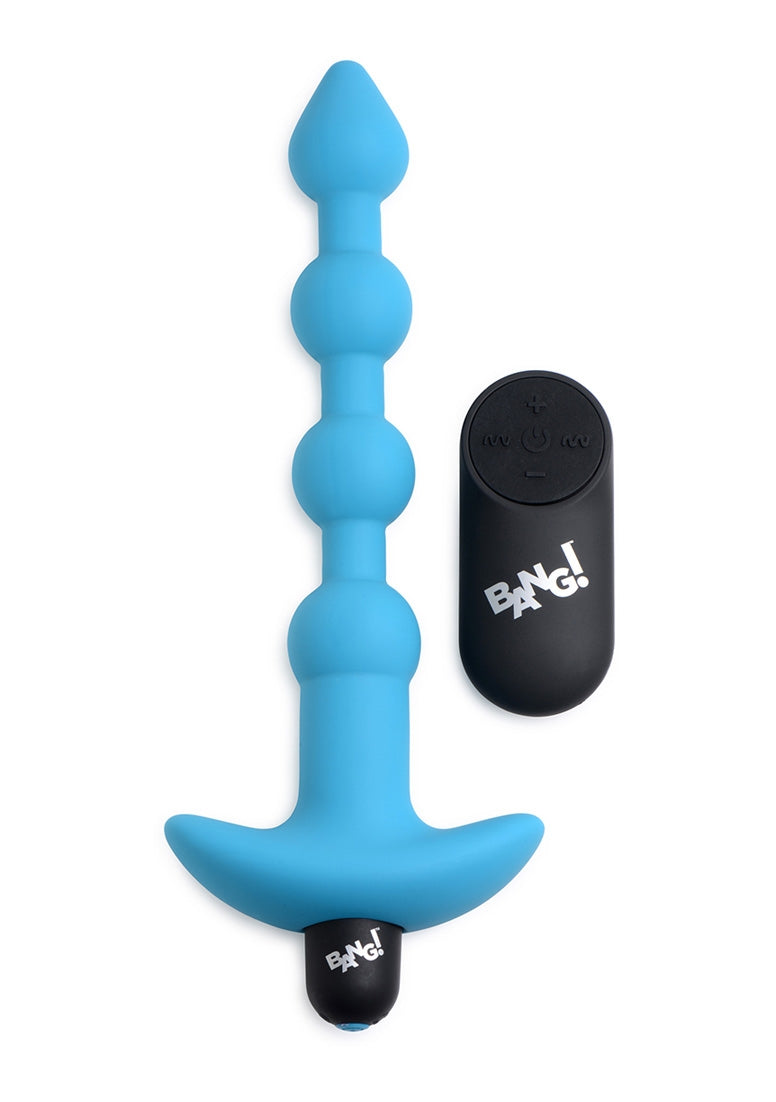 Vibrerende Silicone Anaal Kralen en Afstandsbediening