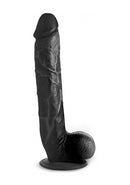 Lange Logan - Dildo met Ballen - 25,5 cm