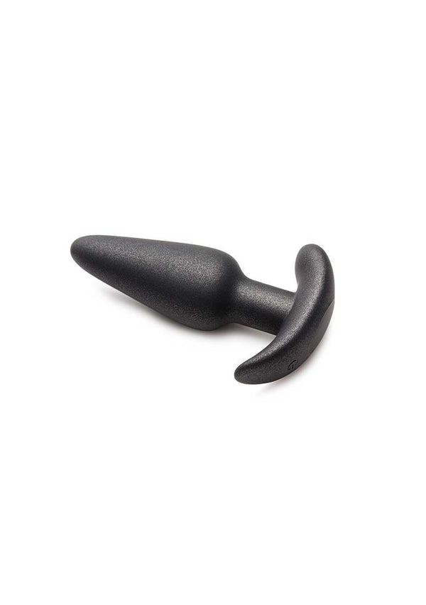 Vibrerende Siliconen Butt Plug met Afstandsbediening en 25 Snelheden