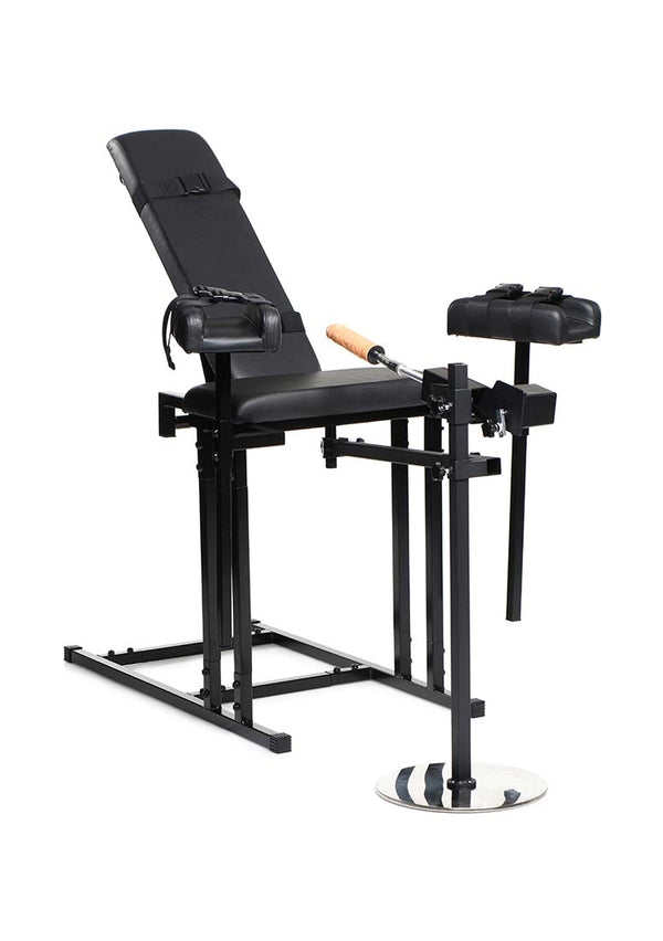 Extreme Obedience BDSM Stoel - Zwart