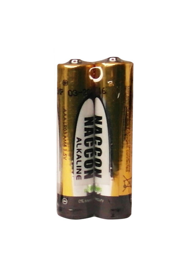 Naccon - 2 Pack Alkaline LR03 Batterij AAA