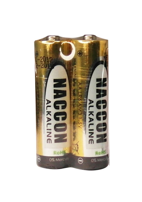 Naccon - 2 Pack Alkaline LR6 Batterij AA