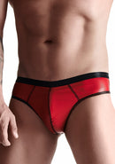 Wetlook Herenslip Braziliaanse stijl - Rood