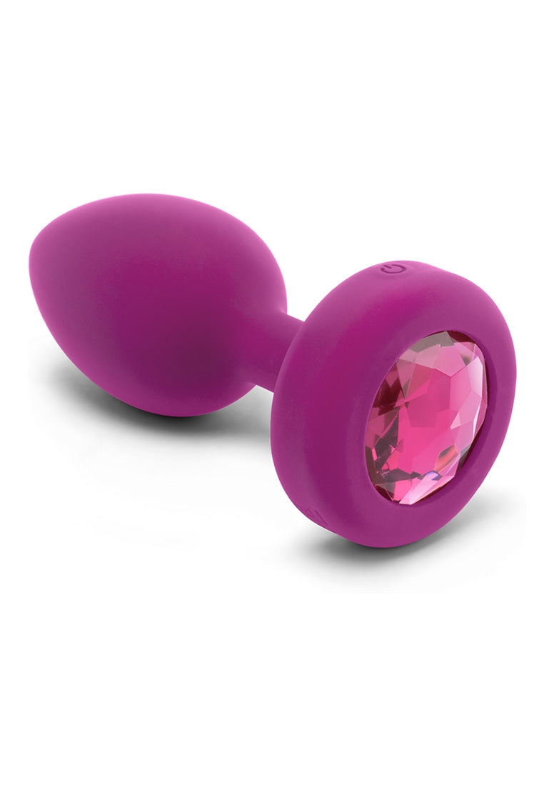 Pink Ruby - Vibrerende Butt Plug - S/M