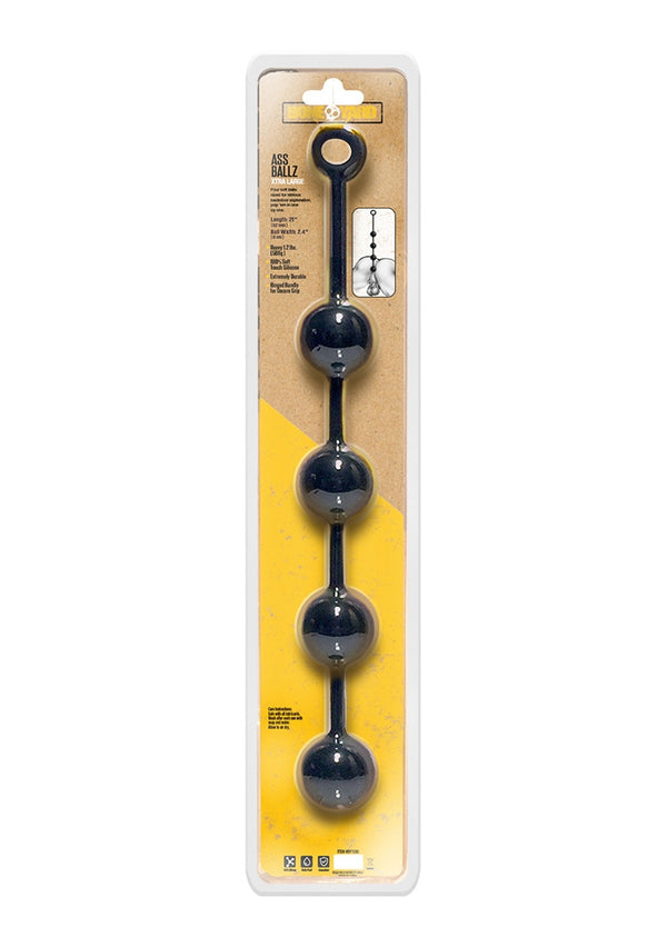 Ass Ballz - Clamshell Anaal Kralen - XL