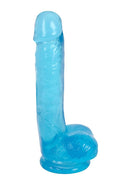 Slim Stick Berry Ice - Dildo met ballen - 18 cm