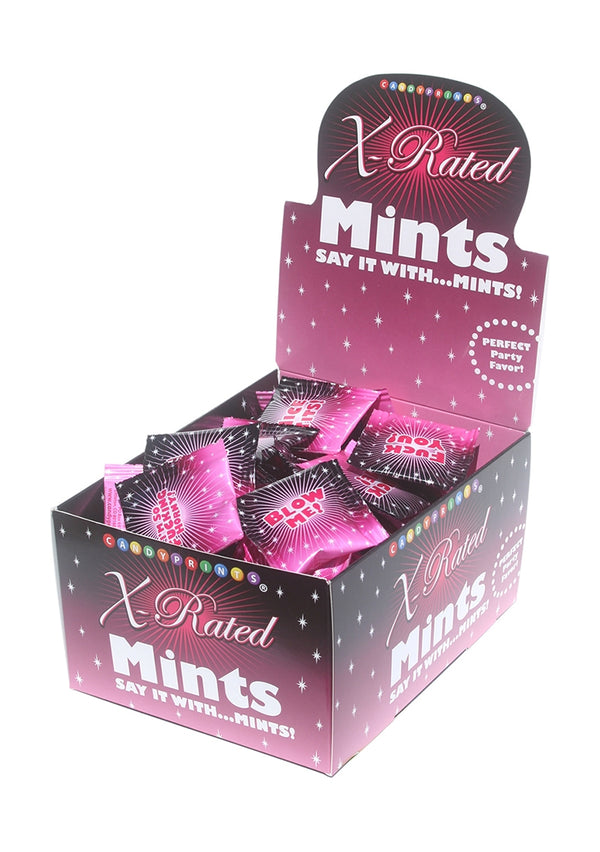 X-Rated Mints Display