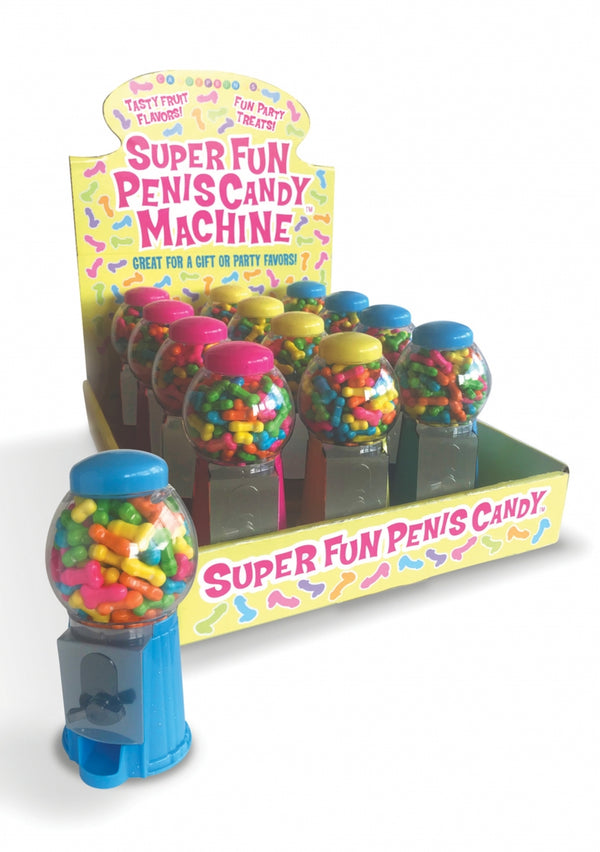 Superleuke Penis Kauwgomballen Machine - Display van 12