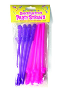 Super Fun Penis Party Straws