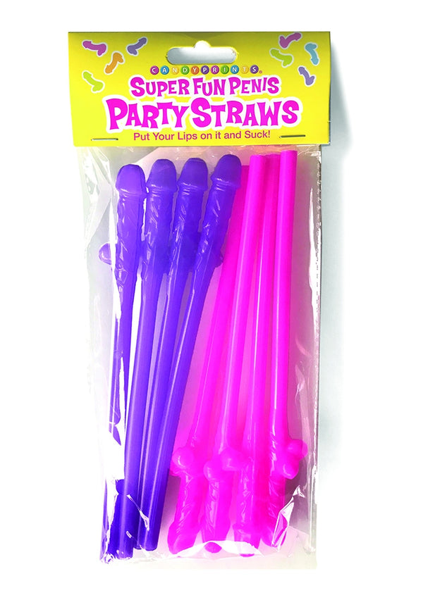 Super Fun Penis Party Straws