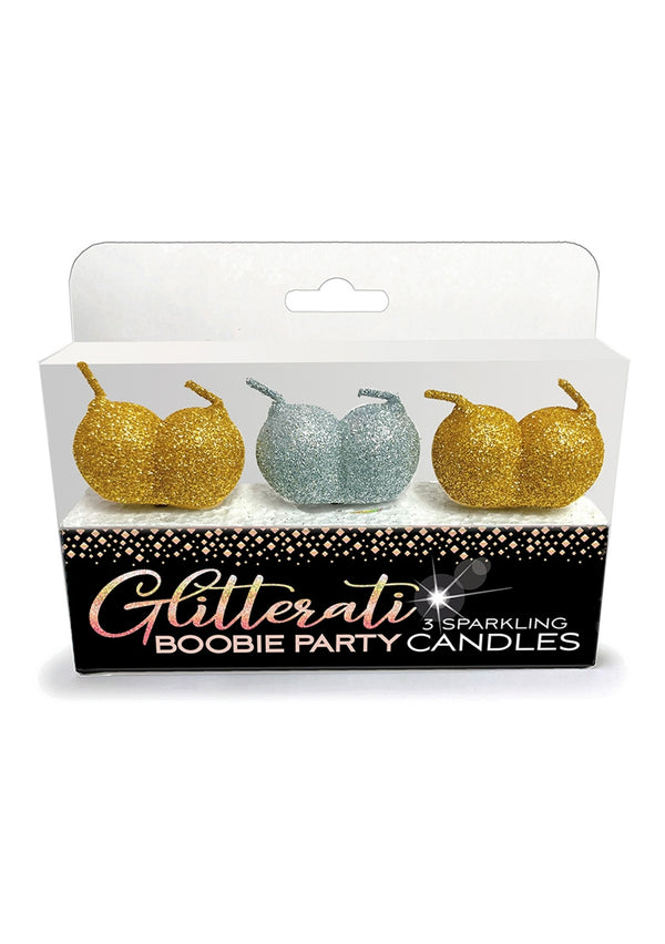Glitterati Boobie Candle Set