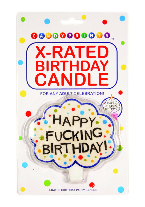 X-Rated Birthday Candle
