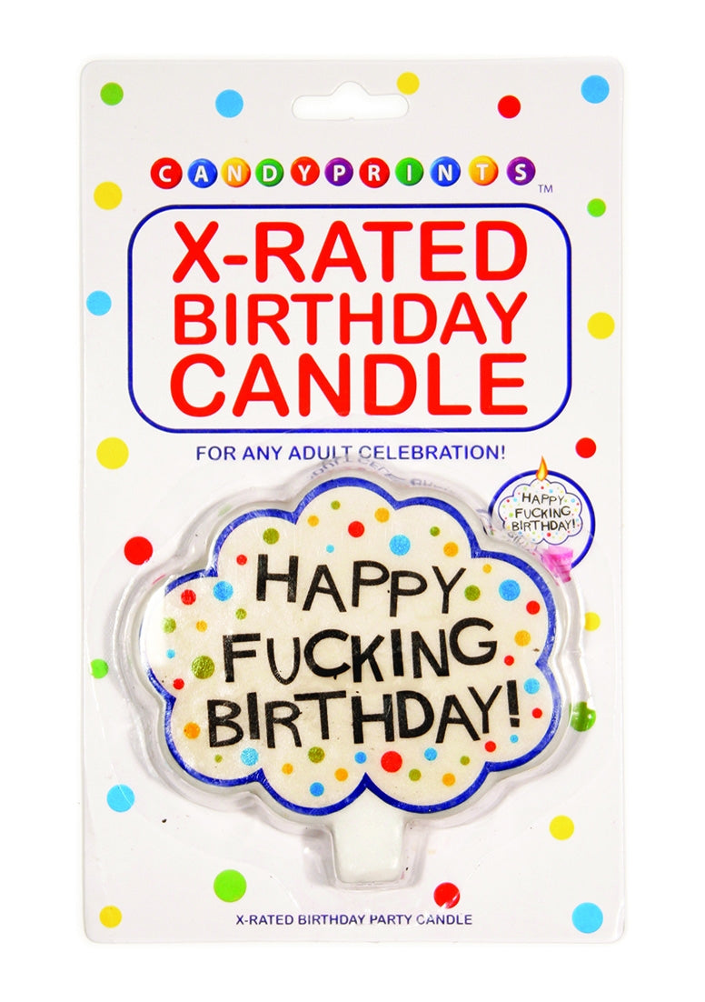 X-Rated Birthday Candle