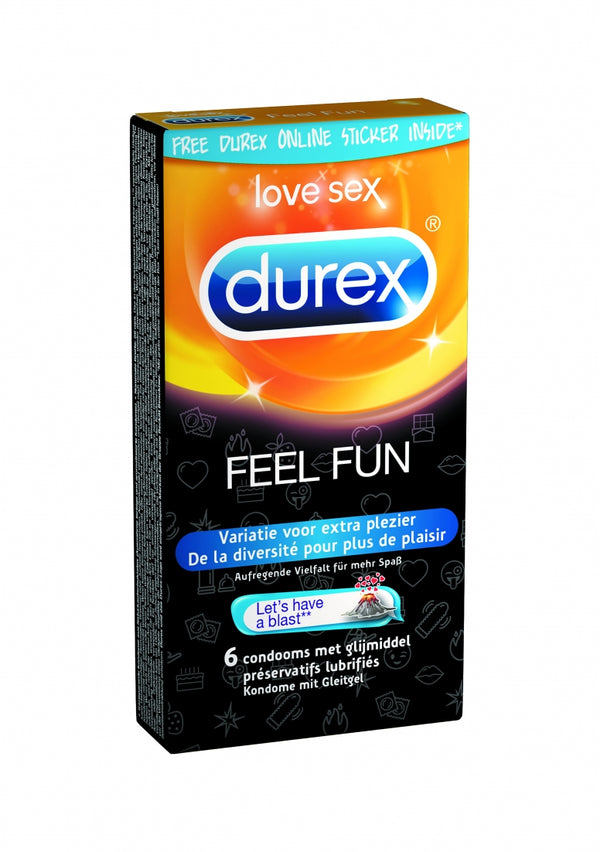 Durex Emoji Feel Fun - 6 stuks
