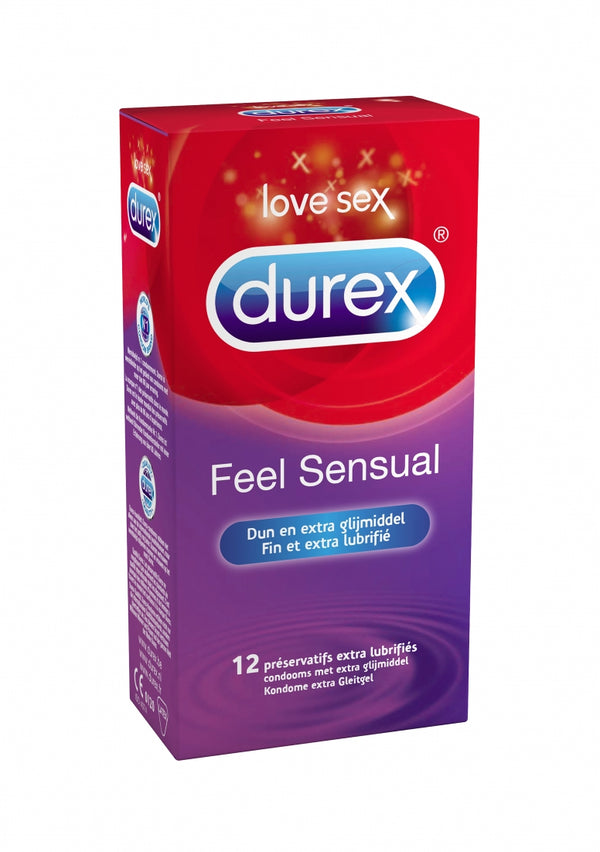 Durex Feeling Sensual Condooms 12 Condooms