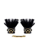 Leren Doorn Handboeien