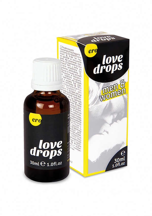 Liefdes druppels voor man en vrouw