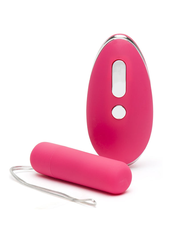 Afstandsbediening Knicker Vibrator - Roze/Zwart