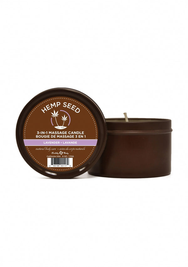Lavendel Massage Kaars - 6oz / 170g