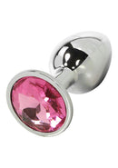 Bejeweled Roestvrij Stalen Stop - Roze