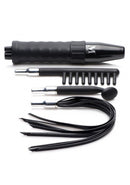 IS E-Stim Wand met 3 Siliconen Opzetstukken