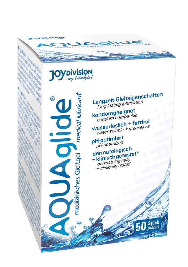 AQUAglide Neutral - Anaal Glijmiddel op Waterbasis - Single Porions - 50 Stuks á 3 ml