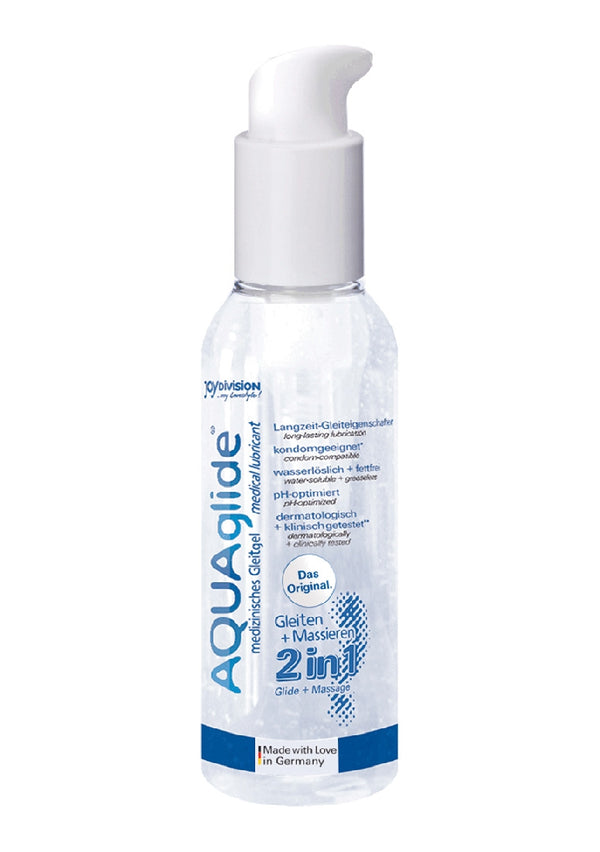 AQUAglide 2 in 1 - Glijmiddel en Massagegel - 4 fl oz / 125 ml