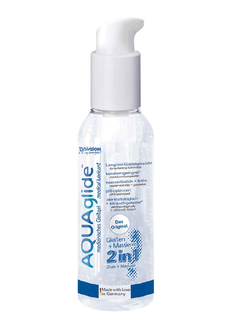 AQUAglide 2 in 1 - Glijmiddel en Massagegel - 4 fl oz / 125 ml