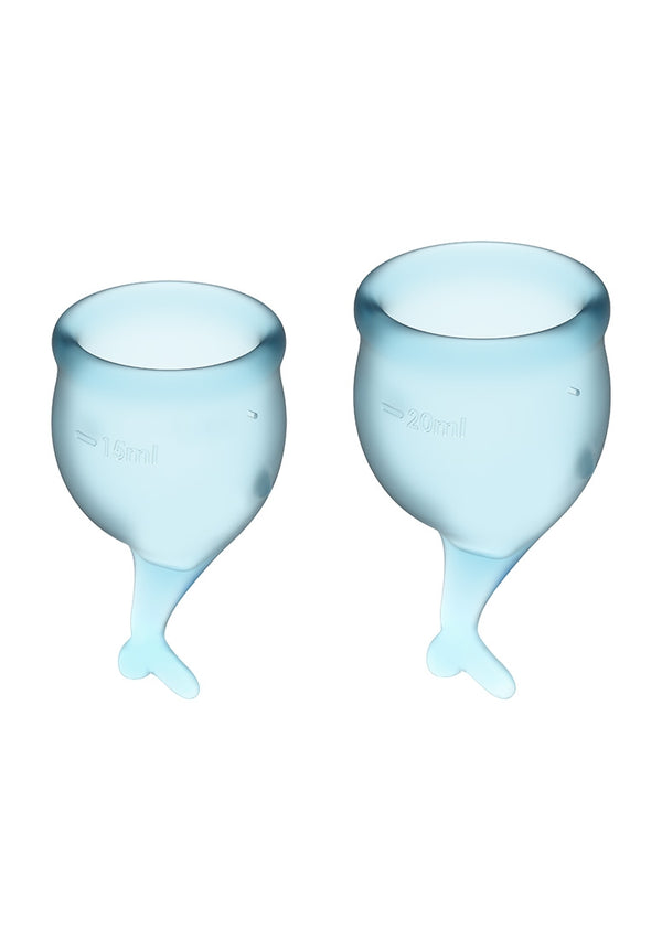 Voel je veilig Menstruatiecup - Lichtblauw