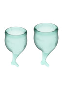 Voel je veilig Menstruatiecup - Donkergroen
