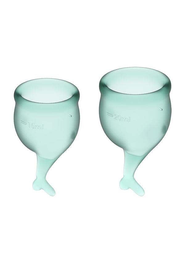 Voel je veilig Menstruatiecup - Donkergroen