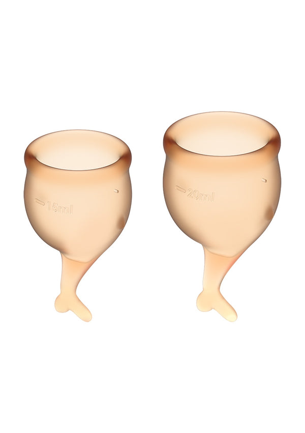 Voel je veilig Menstruatiecup - Oranje
