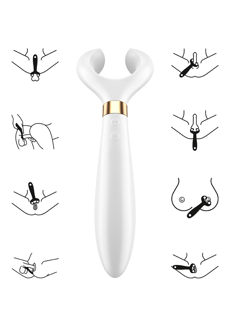 Satisfyer Partner Multifun 3 -  Wit